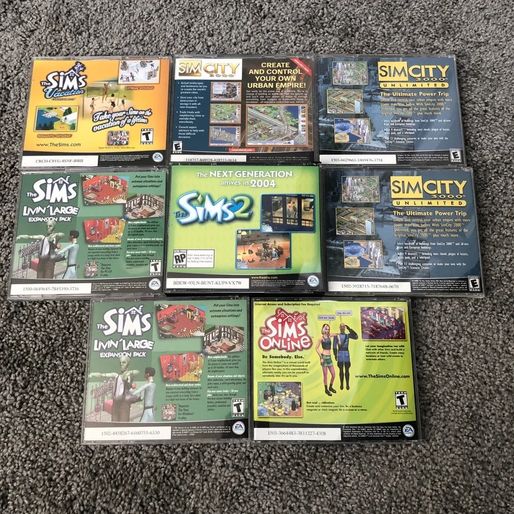 FREE WITH PURCHASE Sims Video Game (Don't Know If It Works)